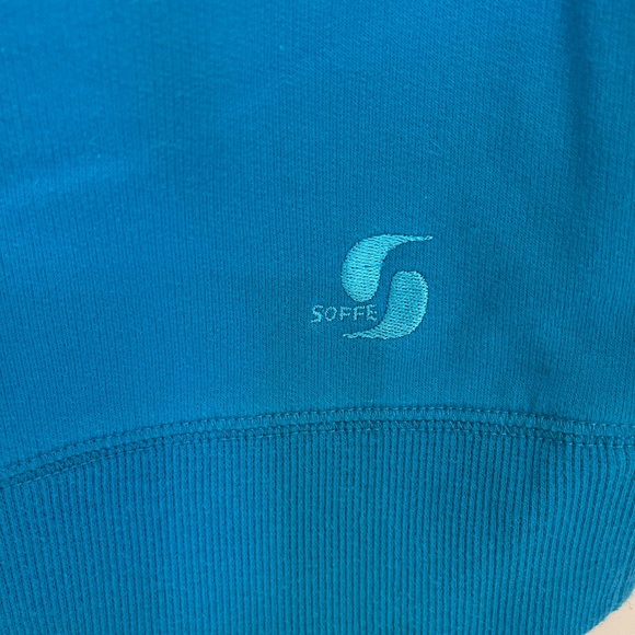 Soffee Turquoise Sweatshirt - Picture 5 of 6